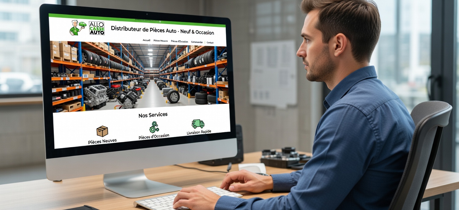 Pour commander des pièces détachées automobiles à prix discount, rendez-vous sur allocasseauto.com