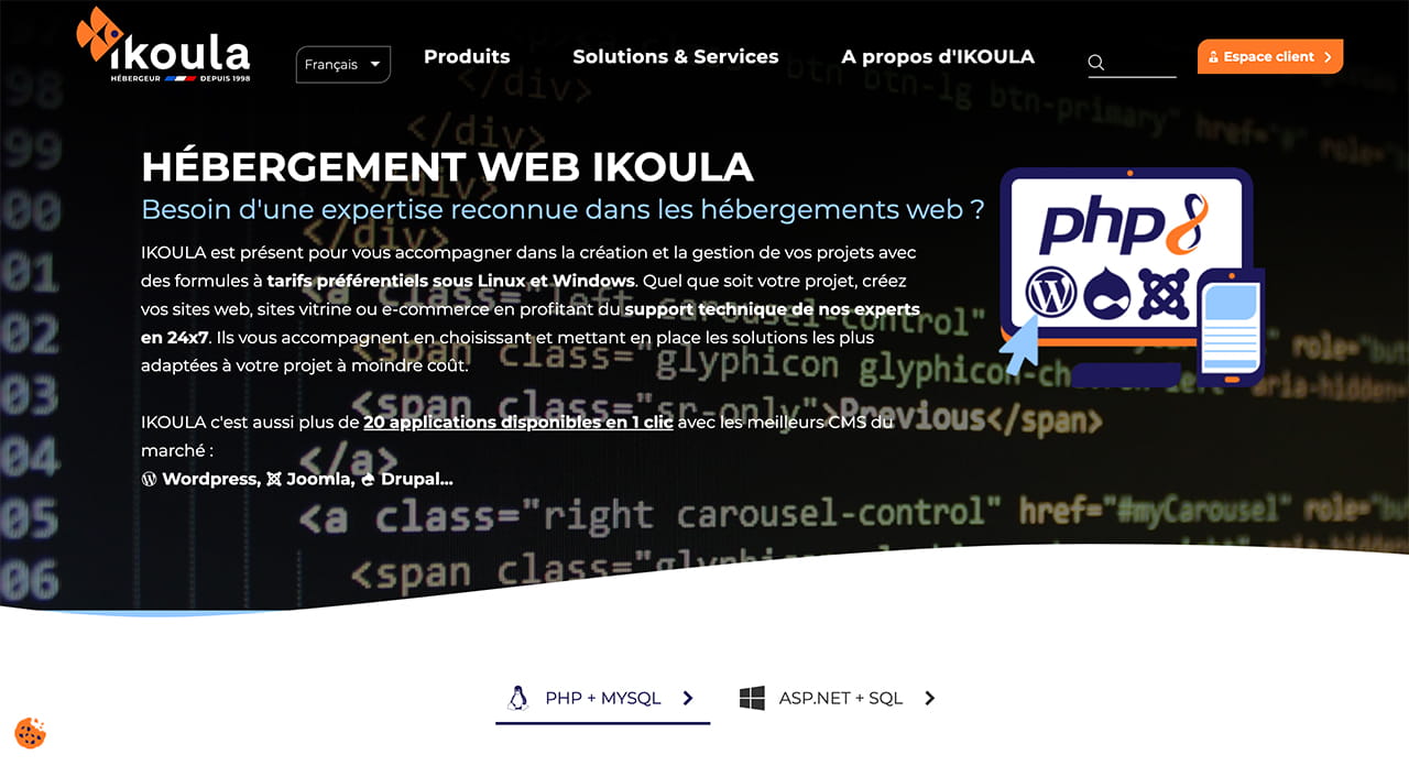 hebergement drupal