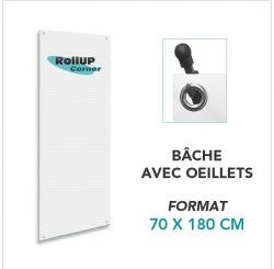 Rollup Corner : imprimerie de banderoles publicitaires en ligne