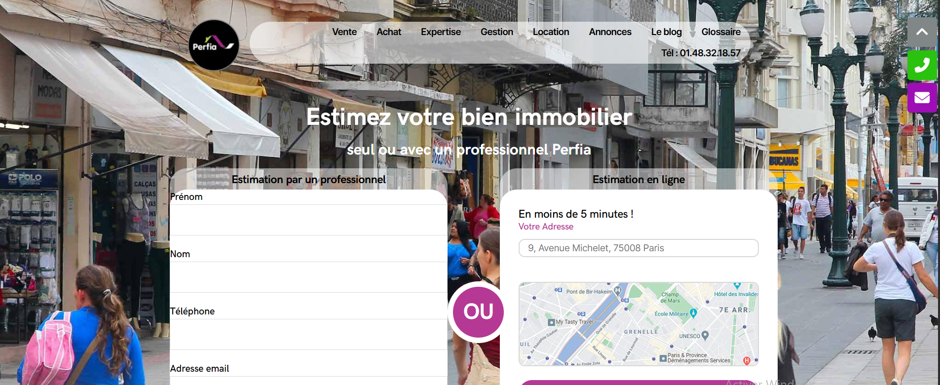 Faire estimer un bail commercial par Perfia