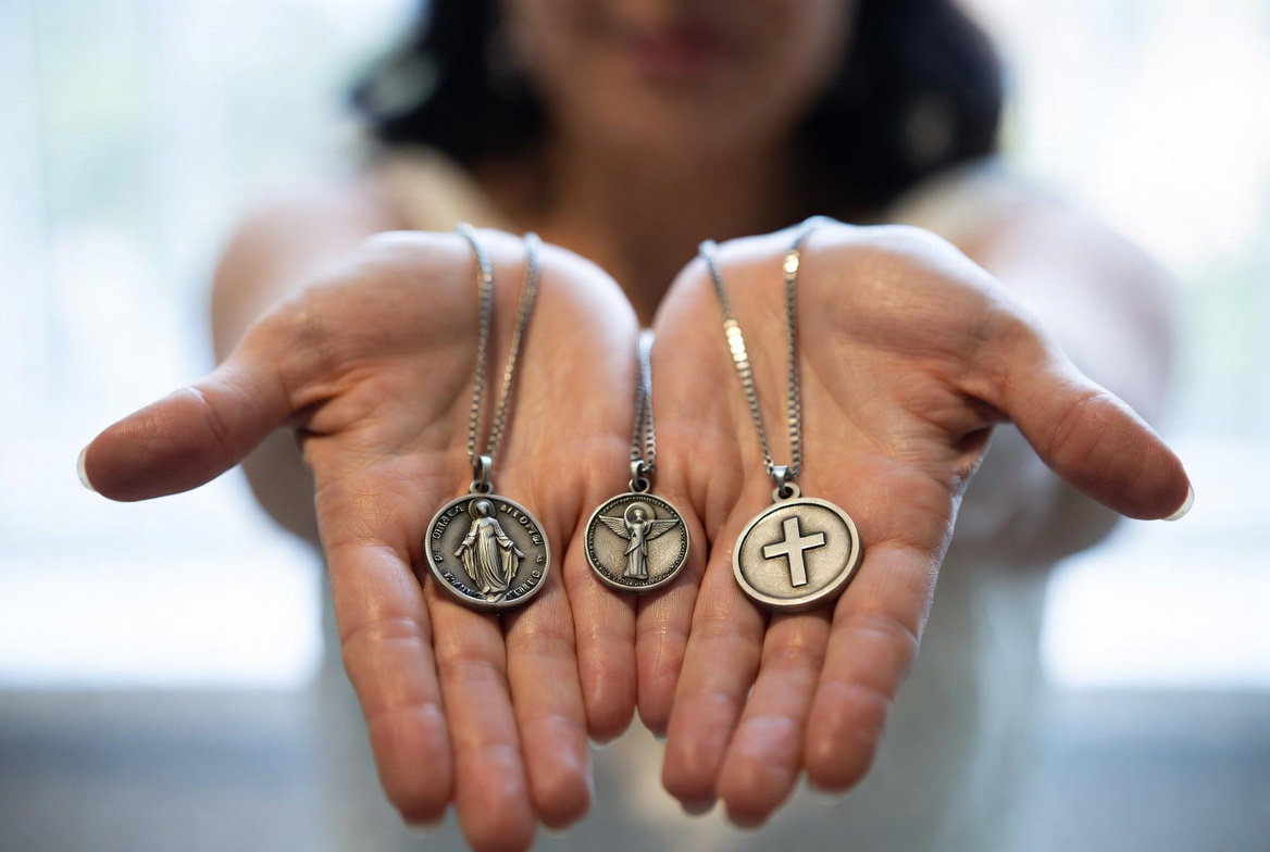 Choisir une médaille de baptême pour enfant
