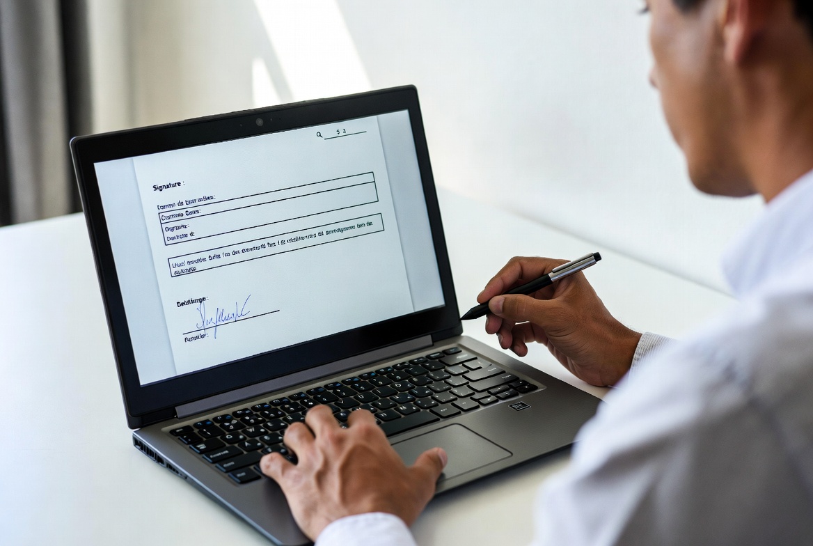 Utilisation des signatures électroniques dans des secteurs spécifiques : immobilier, finance, santé